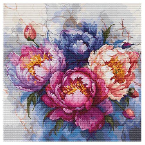 (image for) The King Of Flowers Counted Cross Stitch Kit